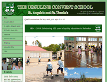 Tablet Screenshot of conventschoolsbarbados.com